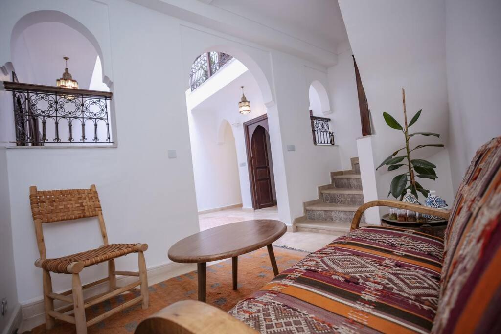 Paisible Riad Privatif Au Coeur De Marrakech Marrakesh Buitenkant foto