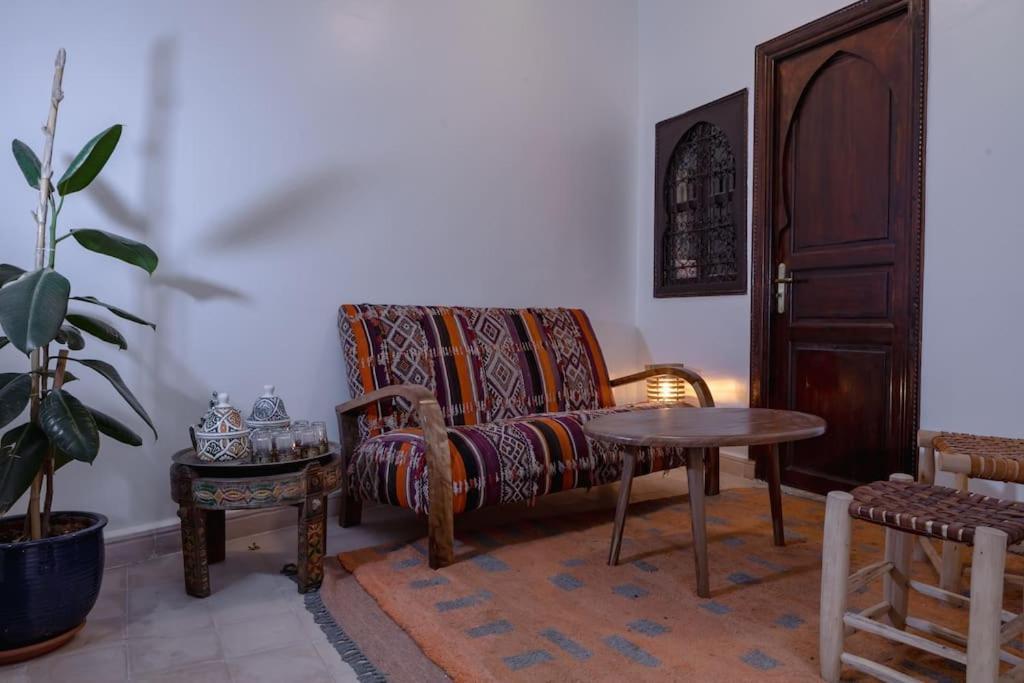 Paisible Riad Privatif Au Coeur De Marrakech Marrakesh Buitenkant foto