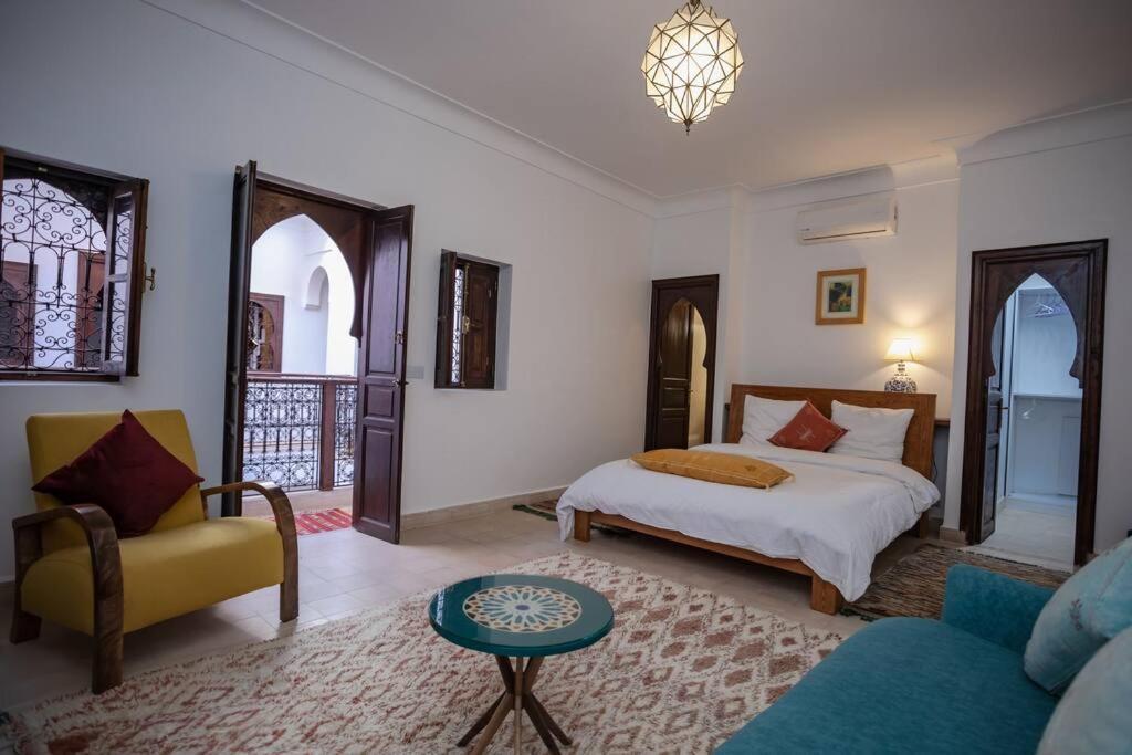 Paisible Riad Privatif Au Coeur De Marrakech Marrakesh Buitenkant foto